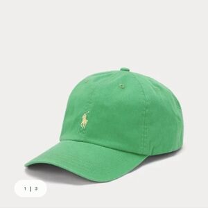Ralph Lauren Green Baseball Cap Hat